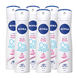 Nivea Fresh Flower Deodorant Spray Voordeelverpakking 6x150ML 
