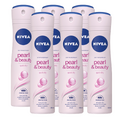 Nivea Pearl & Beauty Deodorant Spray Voordeelverpakking 6x150ML Nivea Pearl & Beauty Deodorant Spray Voordeelverpakking 6x150ML