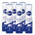 Nivea Protect & Care Deodorant Spray Voordeelverpakking 6x150ML