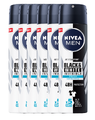 Nivea Men Black & White Invisible Fresh Deodorant Spray Voordeelverpakking 6x150ML