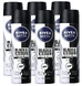 Nivea Men Black & White Invisible Original Deodorant Spray Voordeelverpakking 6x150ML Nivea Men Black & White Invisible Original Deodorant Spray Voordeelverpakking 6x150ML