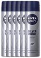 Nivea Men Silver Protect Deodorant Spray Voordeelverpakking 6x150ML