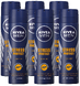 Nivea Men Stress Protect Deodorant Spray Voordeelverpakking 6x150ML  Nivea Men Stress Protect Deodorant Spray Voordeelverpakking 6x150ML