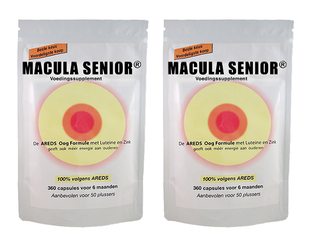 Sanmed Macula Senior Capsules Jaarverpakking 2x360CP