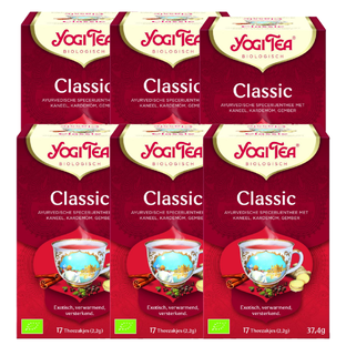 Yogi Tea Classic Voordeelverpakking 6x17ST