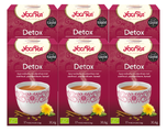 Yogi Tea Detox Voordeelverpakking 6x17ST Yogi Tea Detox Voordeelverpakking 6x17ST