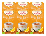Yogi Tea Ginger Orange With Vanilla Voordeelverpakking 6x17ST Yogi Tea Ginger Orange With Vanilla Voordeelverpakking 6x17ST