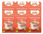 Yogi Tea Heartwarming Voordeelverpakking 6x17ST Yogi Tea Heartwarming Voordeelverpakking 6x17ST