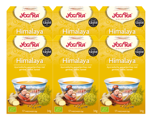 Yogi Tea Himalaya Voordeelverpakking 6x17ST Yogi Tea Himalaya Voordeelverpakking 6x17ST