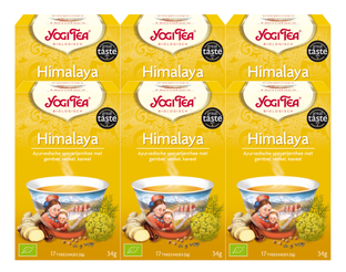 Yogi Tea Himalaya Voordeelverpakking 6x17ST