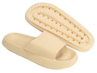 Lucovitaal Orthopedische Badslippers Maat 39-40 Beige 1PR Lucovitaal Orthopedische Badslippers Maat 39-40 Beige 1PR