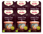 Yogi Tea Sweet Chai Voordeelverpakking 6x17ST Yogi Tea Sweet Chai Voordeelverpakking 6x17ST