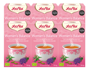 Yogi Tea Women's Balance Voordeelverpakking 6x17ST