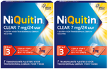 Niquitin Clear Pleister Twee Weken Behandeling 2x7ST Niquitin Clear Pleister Twee Weken Behandeling 2x7ST
