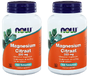 NOW Magnesium Citraat 200mg DUO Tabletten 2x100ST