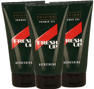 Fresh Up Original Shower Gel Refreshing Trio Voordeelverpakking 3x150ML Fresh Up Original Shower Gel Refreshing Trio Voordeelverpakking 3x150ML