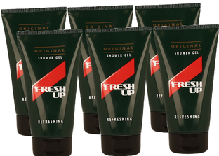 Fresh Up Original Shower Gel Refreshing Trio Voordeelverpakking 6x150ML Fresh Up Original Shower Gel Refreshing Trio Voordeelverpakking 6x150ML