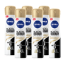Nivea Black & White Silky Smooth Deodorant Spray Voordeelverpakking 6x150ML
