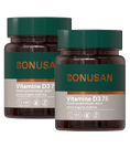 Bonusan Vitamine D3 75 Capsules Duoverpakking 2x120CP Bonusan Vitamine D3 75 Capsules Duoverpakking 2x120CP