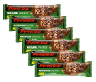 Powerbar Natural Energy Cereal Bar Cacao Crunch Voordeelverpakking 6x40GR Powerbar Natural Energy Cereal Bar Cacao Crunch Voordeelverpakking 6x40GR