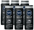 Nivea Men Active Clean Shower Gel Voordeelverpakking 6x500ML