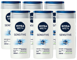 Nivea Men Sensitive Shower Gel Voordeelverpakking 6x250ML Nivea Men Sensitive Shower Gel Voordeelverpakking 6x250ML