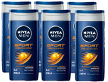 Nivea Men Sport Shower Gel Voordeelverpakking 6x250ML