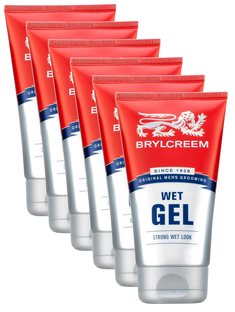 Brylcreem Wet Gel - Strong Wet Look Multiverpakking 6x150ML