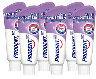 Prodent Tandpasta Anti-Tandsteen Multiverpakking 6x75ML