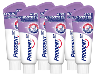 Prodent Tandpasta Anti-Tandsteen Multiverpakking 6x75ML Prodent Tandpasta Anti-Tandsteen Multiverpakking 6x75ML