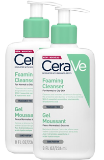 CeraVe Schuimende Reinigingsgel Multi 2x236ML CeraVe Schuimende Reinigingsgel Multi 2x236ML