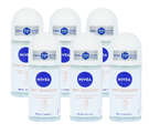 Nivea Satin Sensation Anti-Transpirant Roll-On Voordeelverpakking 6x50ML