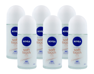 Nivea Satin Sensation Anti-Transpirant Roll-On Voordeelverpakking 6x50ML Nivea Satin Sensation Anti-Transpirant Roll-On Voordeelverpakking 6x50ML