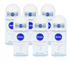 Nivea Satin Sensation Anti-Transpirant Roll-On Voordeelverpakking 6x50ML  Nivea Satin Sensation Anti-Transpirant Roll-On Voordeelverpakking 6x50ML