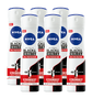 Nivea Black & White Max Protection Deodorant Spray Voordeelverpakking 6x150ML