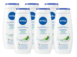 Nivea Douchecrème Aloë Voordeelverpakking 6x250ML Nivea Douchecrème Aloë Voordeelverpakking 6x250ML
