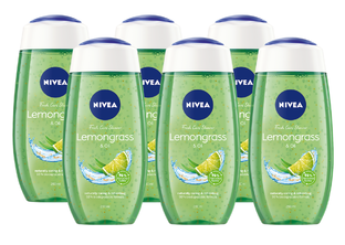 Nivea Lemongrass & Oil Douchegel Voordeelverpakking 6x250ML Nivea Lemongrass & Oil Douchegel Voordeelverpakking 6x250ML