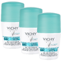 Vichy Anti-Transpiratie Anti-Witte en Gele Vlekken Roller 48 uur - Multiverpakking 3x50ML