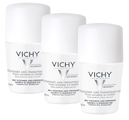 Vichy Deodorant Roller Gevoelige Huid  - Multiverpakking 3x50ML
