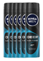 Nivea Men Deep Black Carbon Beat Anti-Transpirant Spray Voordeel 6x150ML