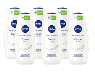 Nivea Crème Soft Shower Cream Multiverpakking 6x500ML