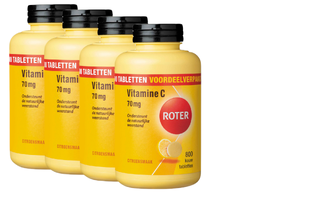 Roter Vitamine C 70mg Kauwtabletten Voordeelverpakking 4x800ST