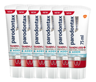 Parodontax Whitening Tandvlees + Gevoeligheid & Adem Tandpasta 6x75ML Parodontax Whitening Tandvlees + Gevoeligheid & Adem Tandpasta 6x75ML
