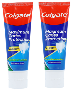 Colgate Caries Protection Tandpasta Multi 2x75ML Colgate Caries Protection Tandpasta Multi 2x75ML