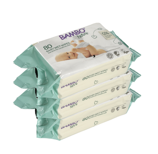 Bambo Nature Babydoekjes 3x80ST Bambo Nature Babydoekjes 3x80ST