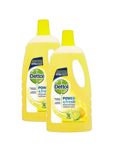 Dettol Allesreiniger Citroen & Limoen Duo 2x1000ML Dettol Allesreiniger Citroen & Limoen Duo 2x1000ML
