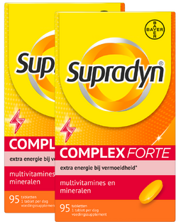 Supradyn Complex Forte Tabletten -Duoverpakking 2x95TB Supradyn Complex Forte Tabletten -Duoverpakking 2x95TB