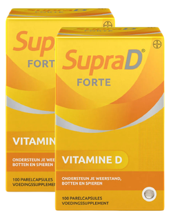 De Online Drogist Supradyn SupraD Forte Capsules - Duoverpakking 2x100CP aanbieding