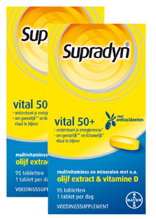 Supradyn Vital 50+ Tabletten - Duoverpakking 2x95TB