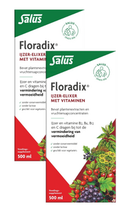 Salus Elixer Floradix - Duoverpakking 2x500ML Salus Elixer Floradix - Duoverpakking 2x500ML